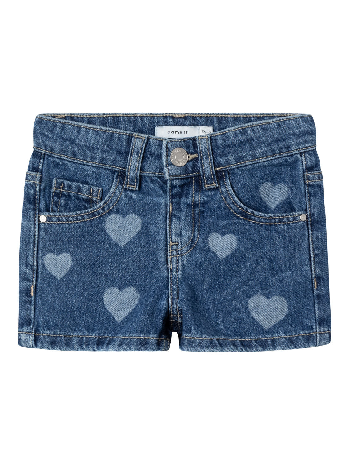 NMFROSE Shorts - Denim Blue