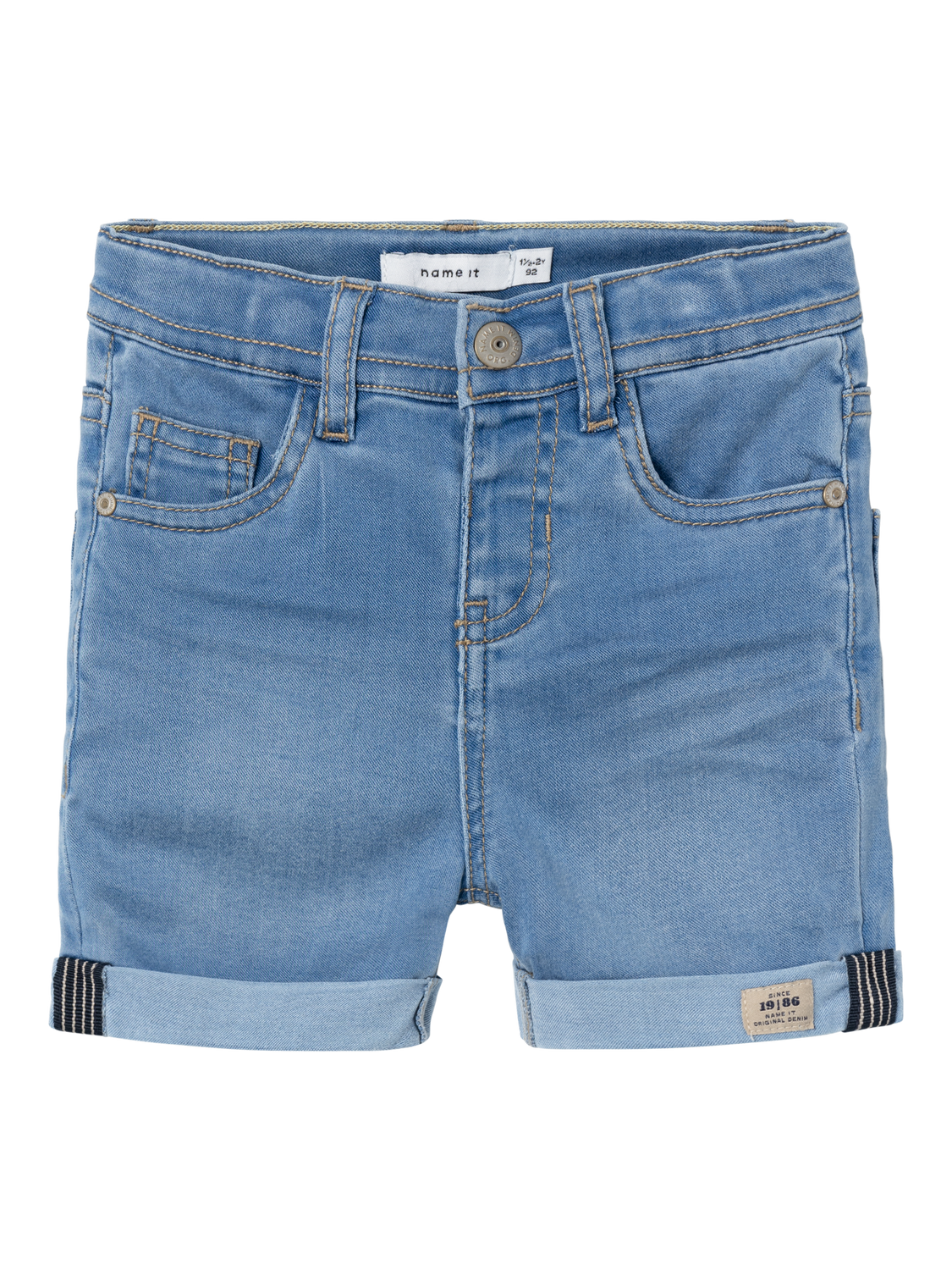 NMMSILAS Shorts - Light Blue Denim