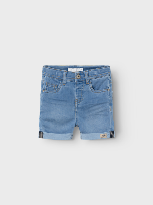 NMMSILAS Shorts - Light Blue Denim