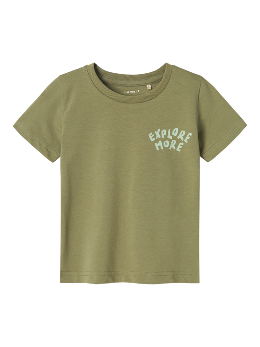 NMMJASU T-Shirts & Tops - Oil Green