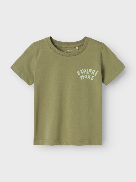 NMMJASU T-Shirts & Tops - Oil Green