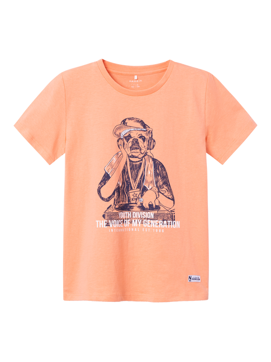 NKMJUBUS T-Shirts & Tops - Papaya Punch