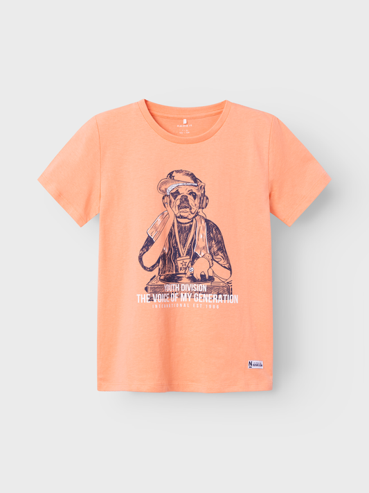 NKMJUBUS T-Shirts & Tops - Papaya Punch