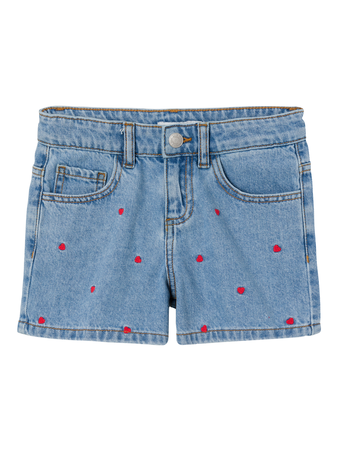 NKFBELLA Shorts - Light Blue Denim