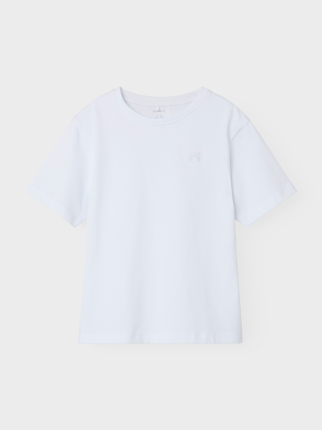 NKMGREG T-Shirts & Tops - Bright White