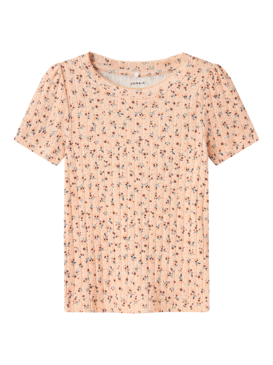 NMFJAIDA T-Shirts & Tops - Peach Parfait