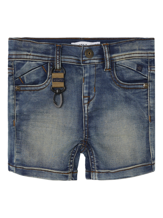 NMMTHEO Shorts - Medium Blue Denim