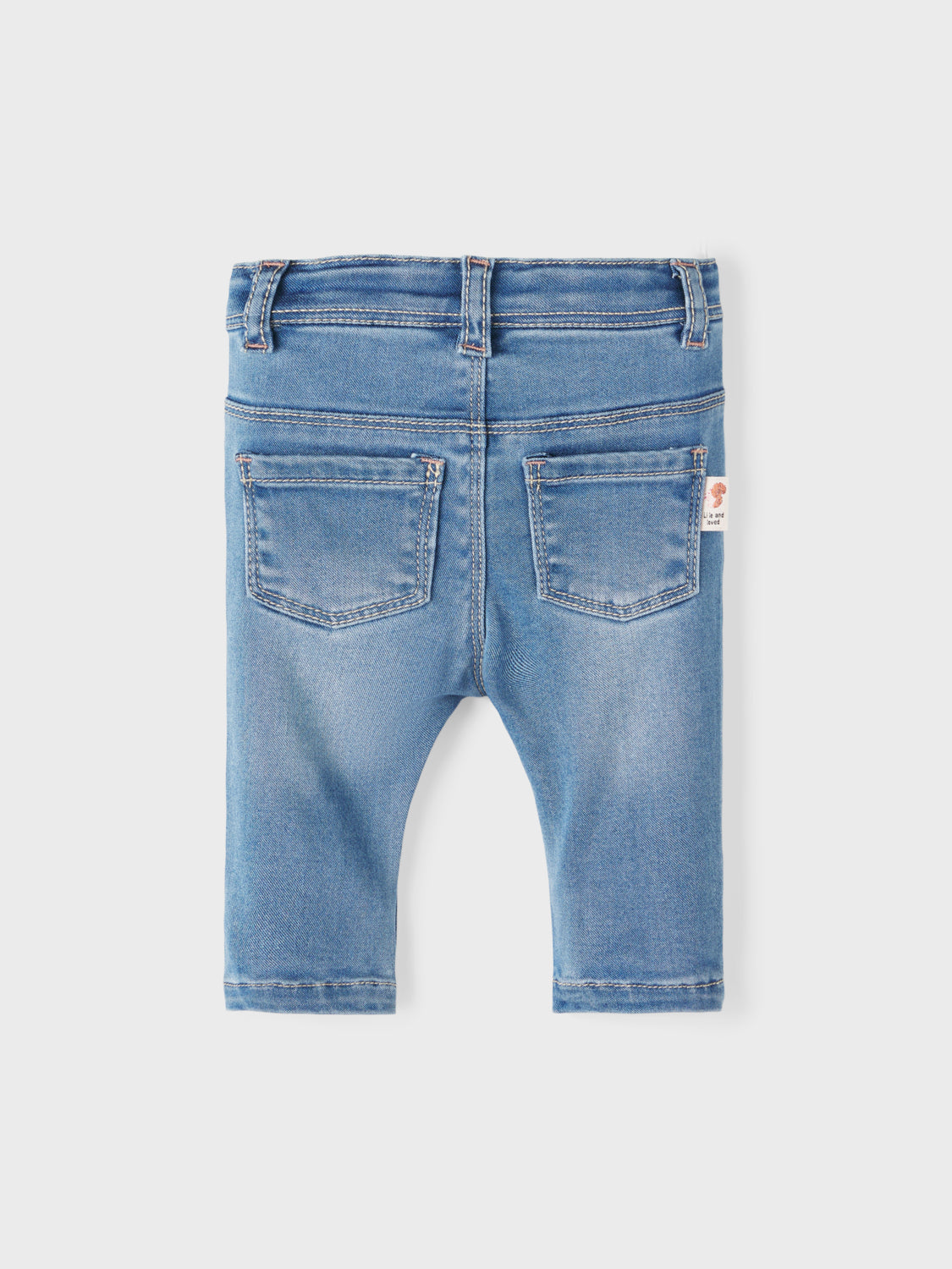 NBFSALLI Trousers - Medium Blue Denim